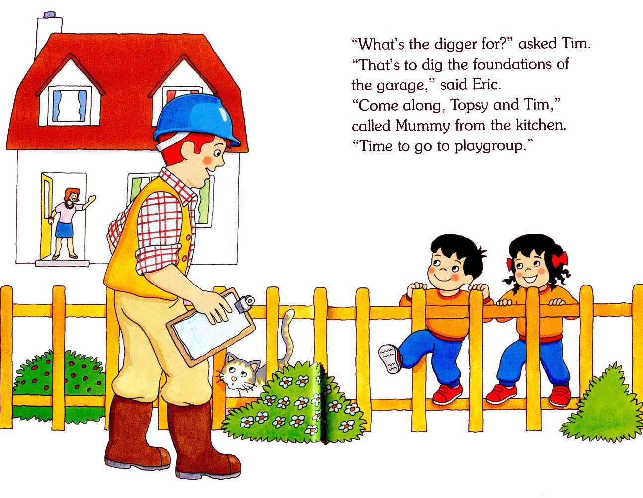 Ladybird - Topsy Tim Books - Busy Builders (04),绘本,绘本故事,绘本阅读,故事书,童书,图画书,课外阅读